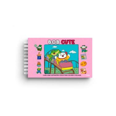 Imagem de Livro - BOB CUTE  CAPA DURA ROSA - Livro com ilustrações fofas e origi