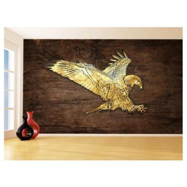 Imagem de Papel De Parede 3D Animais Pop Art Águia Voando 3,5M Pxa261 - Você Dec