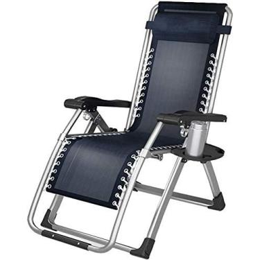 Imagem de Espreguiçadeira de jardim, espreguiçadeira, dobrável, espreguiçadeira, cadeira dobrável para almoço, outono e inverno, casa, lazer, varanda, exterior, simples, portátil, cadeira de escritório