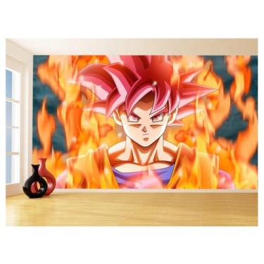 Imagem de Papel De Parede 3D Dragon Ball Goku Vegeta Anime 3,5M Dbz22 - Você Dec