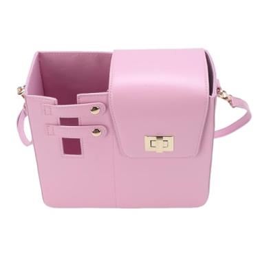 Imagem de RiToEasysports Porta-Copos Bolsa Porta-garrafas de Couro PU para Mulheres, Bolsa Portátil para Armazenamento de Copos de Viagem Com Isolamento Térmico para Deslocamento Ao Ar Livre