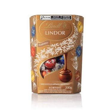Imagem de Bombom Sortidos Lindor Lindt 200g