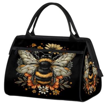 Imagem de Bolsa pequena para o fim de semana para mulheres, homens, praia, palavra, litoral, dobrável, bolsa de viagem, Cor: 25, 15.2*8.3*11.6 inch, Moderno