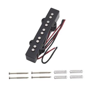 Imagem de JunZheHub Amplificador Portátil, Leve E Profissional para Baixos Elétricos, Incluindo Captador Single-coil, Preto, Ponte