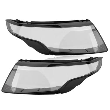 Imagem de Capa do farol compatível com Land Rover Range Rover Evoque 2012-2015 2016 2017 2018 2019 - Substituição da lente do farol(A pair)