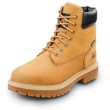 Imagem de Bota masculina Timberland Pro 15,24 cm Direct Attach, EH, antiderrapante, impermeável, Wheat, 7 Wide
