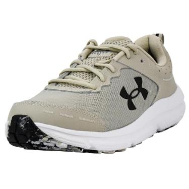 Imagem de Under Armour Charged Assert 10 Tênis de corrida masculino, Base cáqui/base cáqui/preto, 43