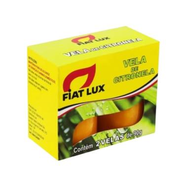 Imagem de Vela De Citronela 90gr Com 2 Repelente De Mosquitos