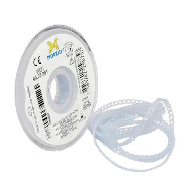 Imagem de Elástico Borrachinha Aparelho Ortodôntico Corrente Médio 1.5 metros