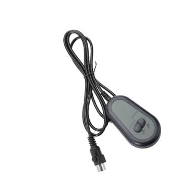 Imagem de AUNMAS Controlador de Interruptor de Cadeira Reclinável Elétrica, Material ABS, Controle Manual de 2 Botões, Ajuste Universal para Poltronas Reclináveis ​​e Sofás Elétricos