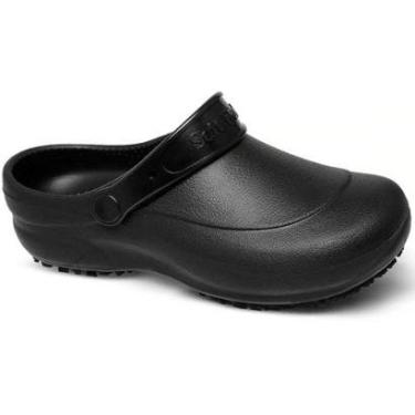 Imagem de Babuche Profissional Soft Works BB60 Antiderrapante Unissex - Preto - 39/40-Unissex