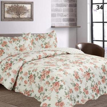 Imagem de Kit Cobre Leito Luxo Casal King 3 Peças  Toque Macio e Acabamento Prem