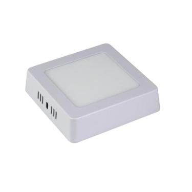 Imagem de Luminária painel led 12w lux quadrado sobrepor - taschibra, 4000K