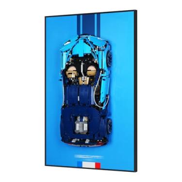 Imagem de DALDED Display Wallboard for Technic Supercar 42083 – Premium Wall Mount Frame for Adult Collectors | Turn Your Master Build into Sophisticated Home Art (Board Only, 32"x20")