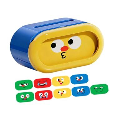 Imagem de IEUDNS Porta-guardanapos, caixa dispensadora de lenços de papel para lavanderia, banheiro, penteadeira, sala de estar e mesa, Azul