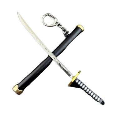 Imagem de Chaveiro De Mini Espada Samurai Roronoa Zoro Para Homens, Katana De An