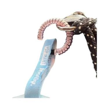 Imagem de Chaveiro De Silicone Colorido Labubu Com Fivela Anti-Queda, Anel De Bo