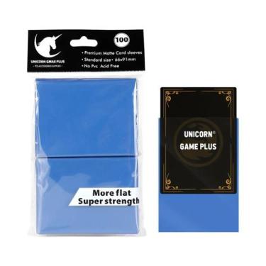 Imagem de Protetores De Cartas TCG Foscos Tamanho Padrão 100 Unidades 66x91mm Pa