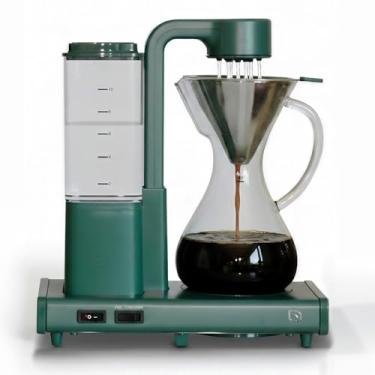 Imagem de WILLOW Cafeteira de gotejamento para 10 xícaras, cafeteira automática com jarra de vidro e função de desligamento automático, adequada para café quente e gelado, máquina de café ecológica feita com