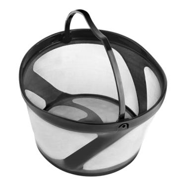 Imagem de Coador de café – gotejador reutilizável sem de aço inoxidável, acessórios para máquina de café – para cozinha doméstica, café, fogueira, acampamento, uso diário, festas de férias internas