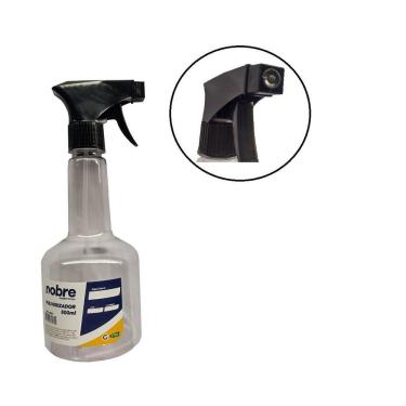 Imagem de 3 Frasco Borrifador Pulverizador 500Ml Cristal  3Unid 