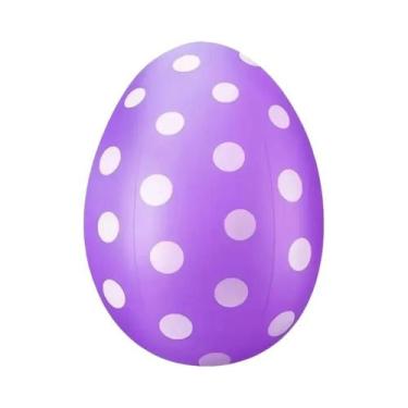 Imagem de Decoração Inflável De Ovo De Páscoa De 20 Polegadas, Colorida, Para Ja