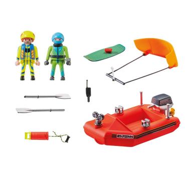 Imagem de Playmobil Lancha de Resgate Kitesurfer - Sunny 2089