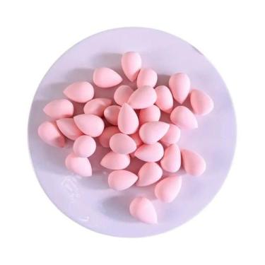 Imagem de Esponja Mini Blender Em Forma De Gota De Água 3/20/60Pcs Portátil Reut