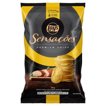 Imagem de Batata Lay`s Sensações Premium Lisa Frango Grelhado 125g