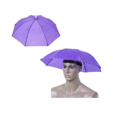 Imagem de Chapéu De Pesca Portátil Unissex, Guarda-Chuva Anti-Chuva, Boné Para E