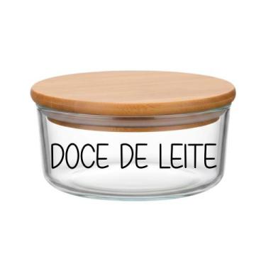 Imagem de Pote Hermético Redondo Vidro (630 ml) Doce de Leite - Casa Vitá, Doce 