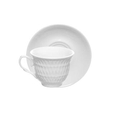 Imagem de Xícara De Café Asdra Branca Porcelana 6 Peças 65Ml - Hauskraft