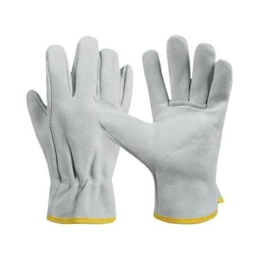 Imagem de Luvas De Trabalho Em Couro De Pele De Ovelha Resistentes Ao Desgaste P