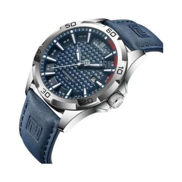 Imagem de Relógio Esportivo Masculino De Quartzo NAVIFORCE À Prova De Choque E Á