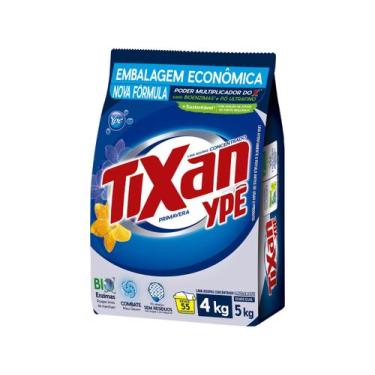Imagem de Sabão em Pó Primavera Tixan pacote 4kg - Tixan Ypê, 4kg