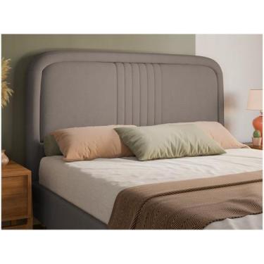 Imagem de Cabeceira Estofada Movale Chicago Para Box Casal Queen 123x168x11cm, M