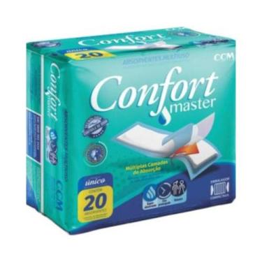 Imagem de Absorvente Geriatrico Confort Master Pacote C/20 Unidades Kit Com 6 Pa