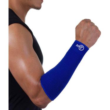 Imagem de Manguito para Vôlei Brac Curto TM7 Sports Azul-Unissex