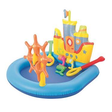 Imagem de Piscina Playground Interativa Inflável Barco - Bestway