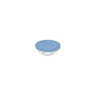 Imagem de Marinex Pote Redondo em Vidro com Tampa Plástica, Multicor, 3 L