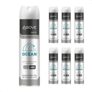 Imagem de Kit com 6 - Desodorante Above Men Elements Ocean 150ml