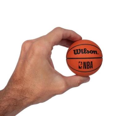 Imagem de Mini Bola Wilson NBA Dribbler, Laranja