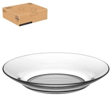 Imagem de Conjunto 04 Pratos Fundos Vidros Milly - 22CM - WELLMIX