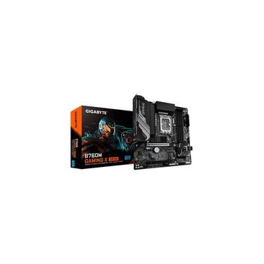 Imagem de Placa Mãe Gigabyte B760M GAMING X GEN5, Intel LGA 1700, mATX, DDR5, PCIe 5.0 - B760M GAMING X GEN5