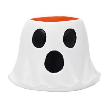 Imagem de Porta-canetas Halloween Ghost Desktop Organizer Resin 12cm - yiweisai