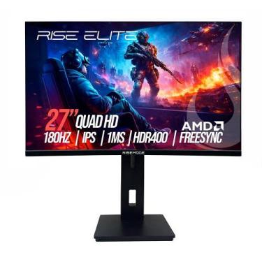 Imagem de Monitor Gamer Rise Mode Prime 27", QHD, 180Hz, 1ms, IPS, FreeSync, HDR