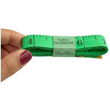 Imagem de Fita Métrica 2CM X 150CM Cores Sortidas - KIT com 12 Unidades