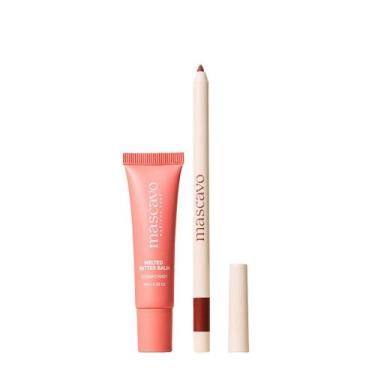 Imagem de Kit Mascavo Lip Balm Sugar Candy 10G+Lapiseira Labial Cocoa 0,3G