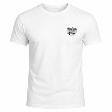 Imagem de Camiseta Básica 100% Algodão Católica Estampa Em DTF EI-2725 - eis me 