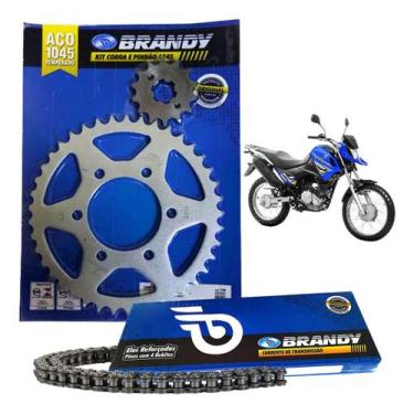 Imagem de Kit Relação Completo 428x122L Yamaha Xtz 150 Crosser _ Brandy